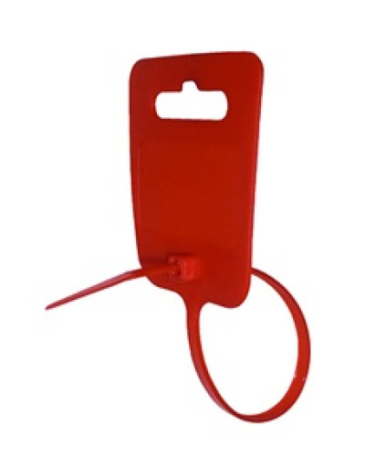 Стяжка кабельна маркувальна e.dct.stand.5.250.red