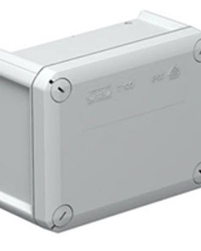 Коробка розподільча Obo Bettermann T 350, 285х201х120, IP 66, світлосіра, з кабельними вводами