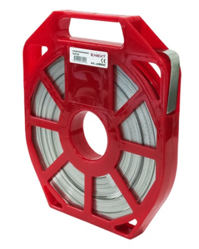 Сталева бандажна стрічка e.steel.band.pro.12,7.75.30, 12,7х0,75мм, 30м