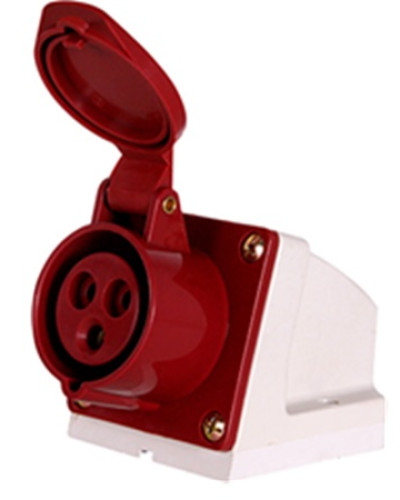 Силова розетка стаціонарна e.socket.pro.3.16, 3п., 230В, 16А (113)