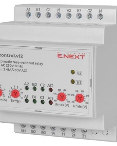 Реле автоматичного вводу резерву e.control.v12