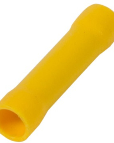 Гільза з'єднувальна ізольована  e.splice.stand.bv.5.yellow 4-6 кв.мм, жовта, 100шт