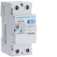 Устройство защитного отключения Hager 2P 63А 30mA A CD263J