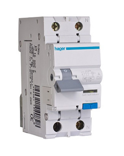 Устройство защитного отключения Hager 2P АD966J С 16A 30mA (6kA)