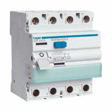 Устройство защитного отключения Hager 4P 40A 300mA А CF440J