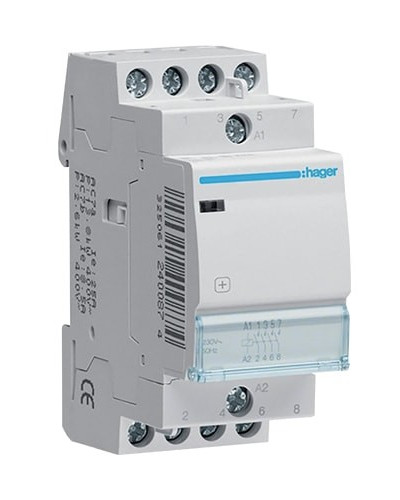 Контактор 25A 4НЗ 230В Hager ESC426