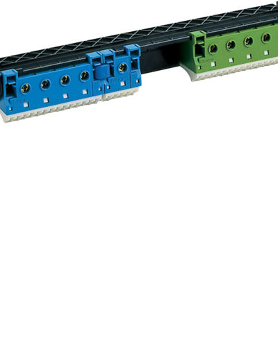 Держатель с клеммом.19*N+17*PE/5*N+5*PE Hager к щитам Volta 36(42)мод VZ463