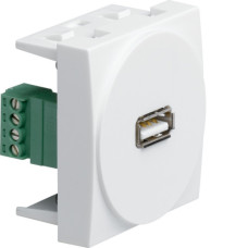 Розетка USB (конектор) 2М білий