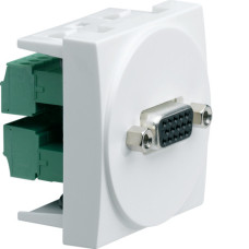 Розетка SUB-D 15 (VGA) 2М білий