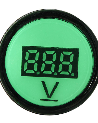 Цифровий вимірювач напруги AD22-22DVM DC 5-30В (зелений)