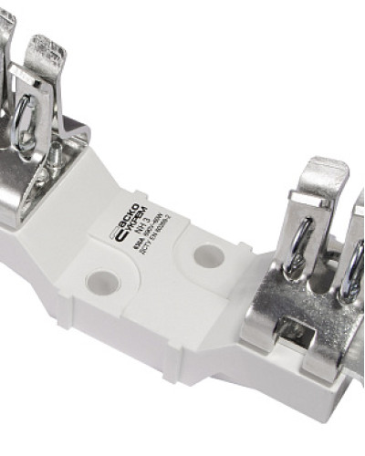 Тримач запобіжників NH3  (max. 630A) білий