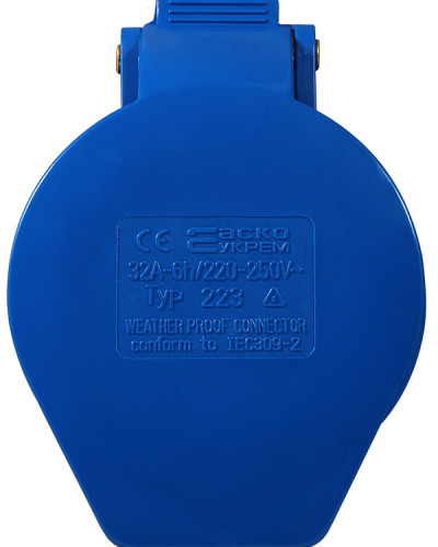 Розетка (гніздо) переносна ГП 32А/3 2Р+РЕ (223)