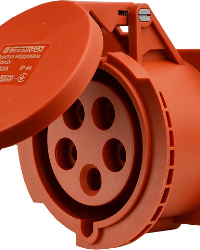 Розетка вбудована серії UCombi 5P 32A IP 44