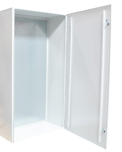 Корпус з монтажною панеллю металевий 140*80*30, IP31, серії UBox