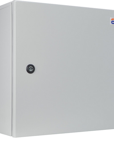 Корпус з монтажною панеллю металевий 40*40*25, IP54, серії UBox