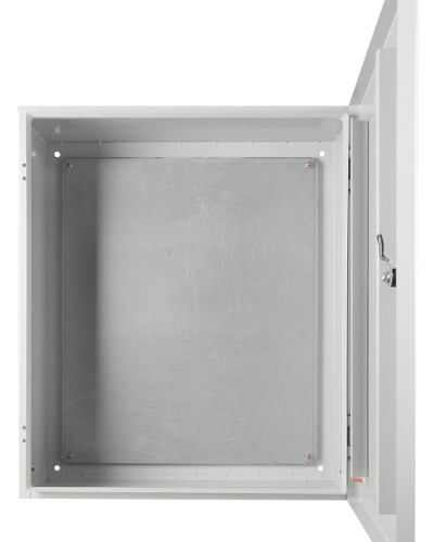 Корпус з монтажною панеллю металевий 30*30*15, IP31, серії UBox