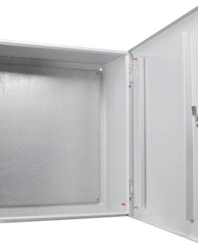 Корпус з монтажною панеллю металевий 30*30*15, IP31, серії UBox