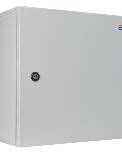 Корпус з монтажною панеллю металевий 40*40*25, IP31, серії UBox
