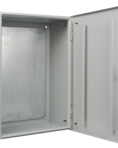Корпус з монтажною панеллю металевий 60*40*30, IP31, серії UBox