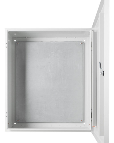 Корпус з монтажною панеллю металевий 60*50*25, IP31, серії UBox