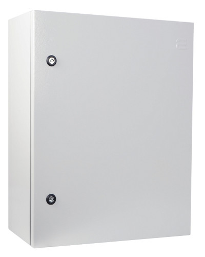 Корпус з монтажною панеллю металевий 60*50*20, IP65, серії UBox