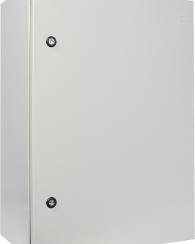 Корпус з монтажною панеллю металевий 70*50*30, IP65, серії UBox