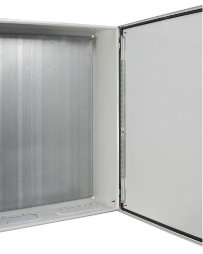 Корпус з монтажною панеллю металевий 100*65*30, IP65, серії UBox