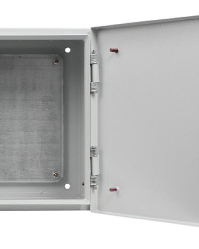 Корпус з монтажною панеллю металевий 30*30*20, IP31, серії UBox