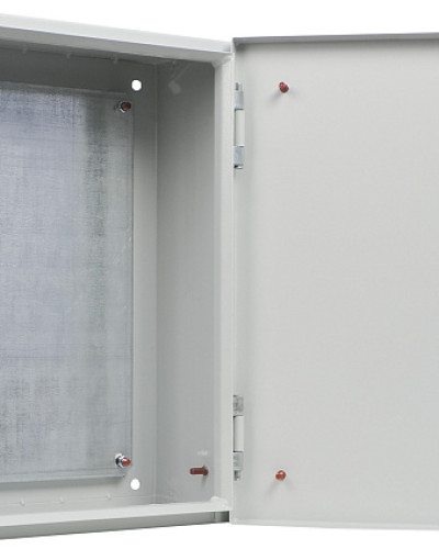 Корпус з монтажною панеллю металевий 40*30*15, IP31, серії UBox