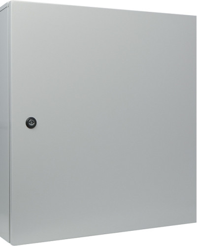 Корпус з монтажною панеллю металевий 60*60*25, IP31, серії UBox