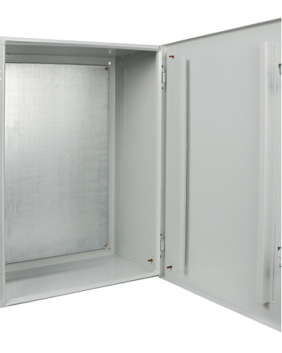 Корпус з монтажною панеллю металевий 70*50*30, IP31, серії UBox