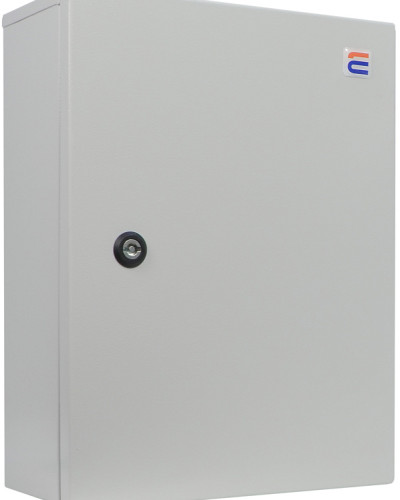 Корпус з монтажною панеллю металевий 40*30*15, IP54, серії UBox