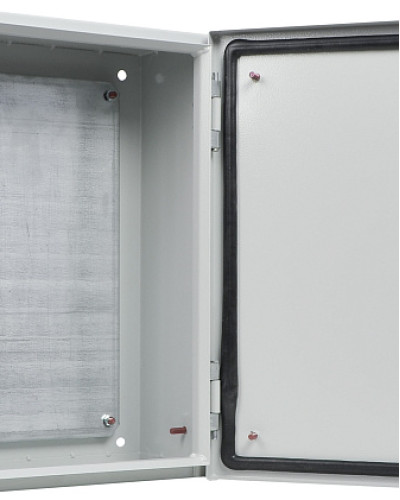 Корпус з монтажною панеллю металевий 40*30*20, IP54, серії UBox