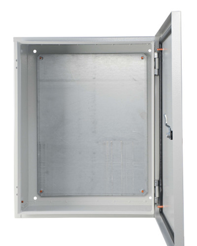 Корпус з монтажною панеллю металевий 50*40*20, IP54, серії UBox