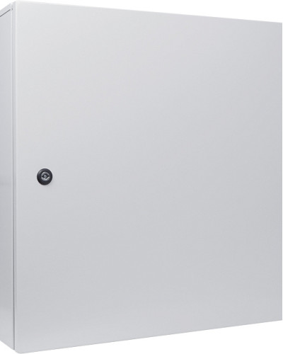 Корпус з монтажною панеллю металевий 60*60*25, IP54, серії UBox