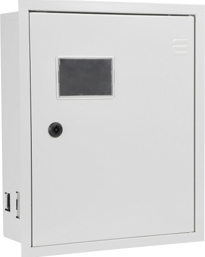 Корпус обліку металевий Light 27 модулів 3фл, вбудований IP31, серії UBox