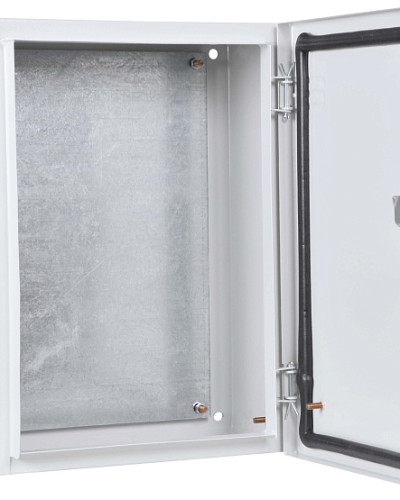 Корпус з монтажною панеллю металевий Light  40*30*25, IP54, серії UBox
