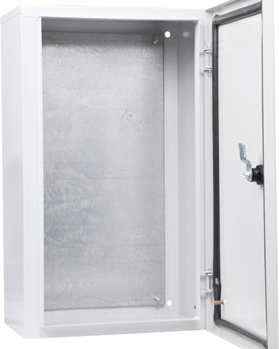 Корпус з монтажною панеллю металевий Light  50*30*20, IP54, серії UBox