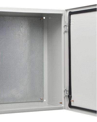 Корпус з монтажною панеллю металевий Light  50*40*20, IP54, серії UBox
