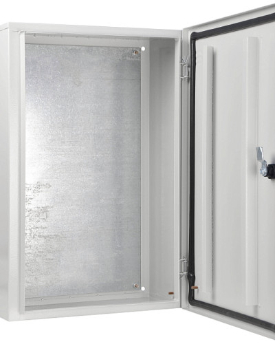 Корпус з монтажною панеллю металевий Light  60*40*20, IP54, серії UBox