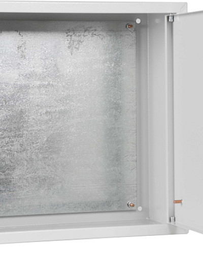 Корпус з монтажною панеллю металевий Light  40*40*20, IP31, серії UBox