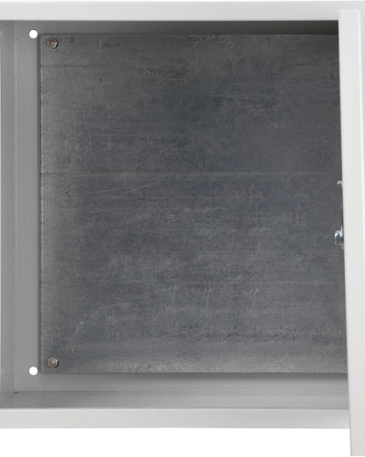Корпус з монтажною панеллю металевий Light  40*40*25, IP31, серії UBox