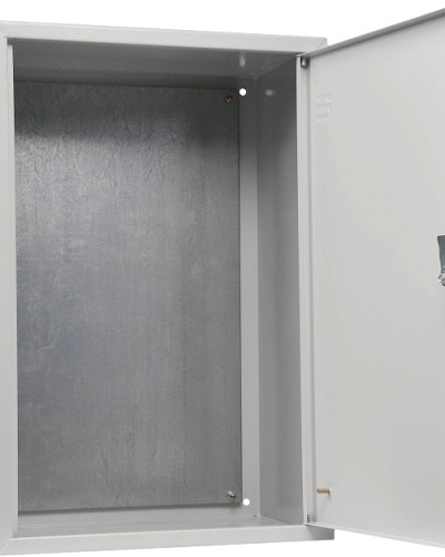 Корпус з монтажною панеллю металевий Light  60*50*25, IP31, серії UBox