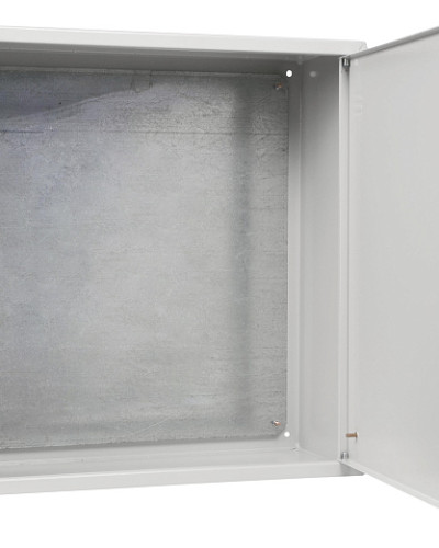 Корпус з монтажною панеллю металевий Light  60*60*25, IP31, серії UBox