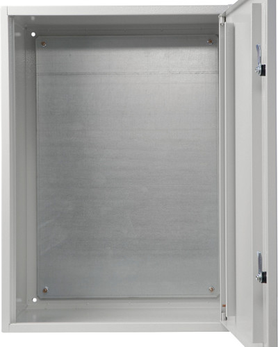 Корпус з монтажною панеллю металевий Light  70*50*30, IP31, серії UBox