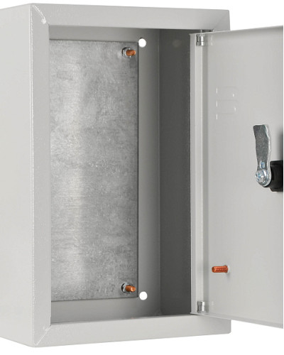 Корпус з монтажною панеллю металевий Light  30*20*15, IP31, серії UBox