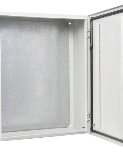 Корпус з монтажною панеллю металевий Light  60*50*25, IP54, серії UBox