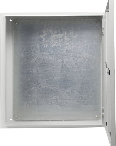 Корпус з монтажною панеллю металевий Light  60*60*25, IP54, серії UBox