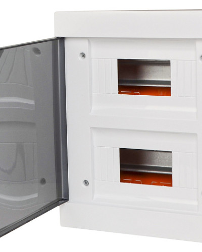 Корпус модульний пластиковий, 16 модулів, вбудований, серії UBox 