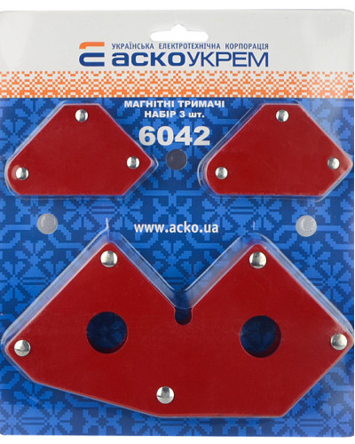 6042 магнітний тримач, комплект 3 шт.
